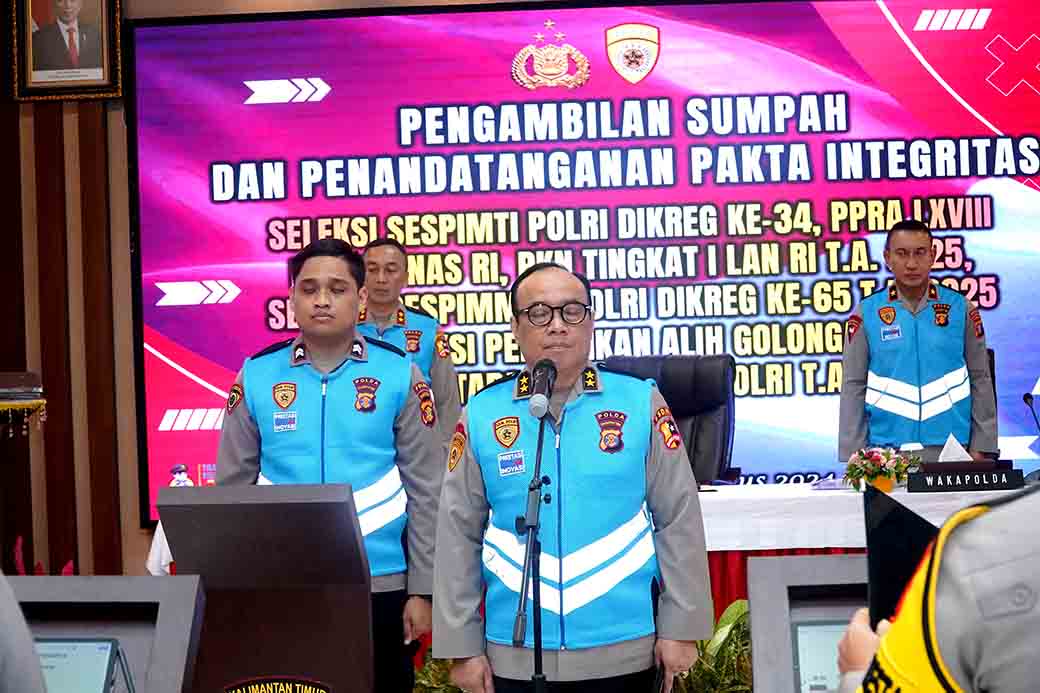 Seleksi Sespim Alih Golongan Polri Dimulai