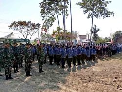 Semangat Nasionalisme Tinggi, Satgas TMMD 121 Ikuti Upacara HUT Kemerdekaan RI ke-79 di Kecamatan Pitu