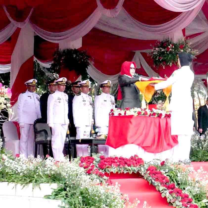 Untitledupacara Penurunan Bendera Di Kabupaten Sidoarjo Berlangsung Khidmat 2