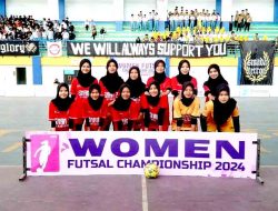 Women Futsal Championship 2024 Kabupaten Lamongan Disambut Antusias Pelajar