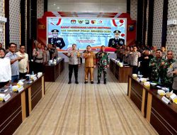 Wujudkan Pilkada 2024 Aman dan Damai, Polres Kediri Kota Gelar Rakor Lintas Sektoral
