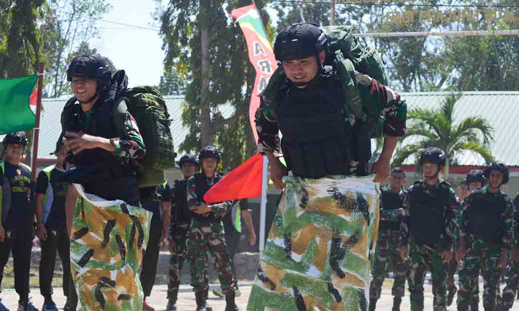 Yonarmed 12 Kostrad Gelar Lomba Semarak Menyambut Hut Ri Ke 79