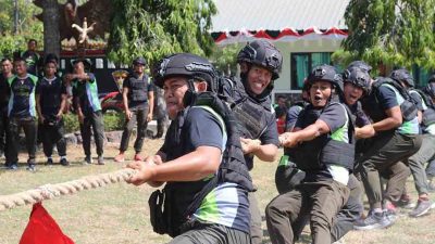 Yonarmed 12 Kostrad Gelar Lomba Semarak Menyambut Hut Ri Ke 79 2