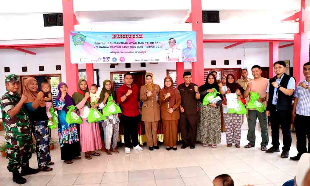 10.908 Krs Di Kabupaten Sidoarjo Terima Bantuan Daging Ayam Dan Telur