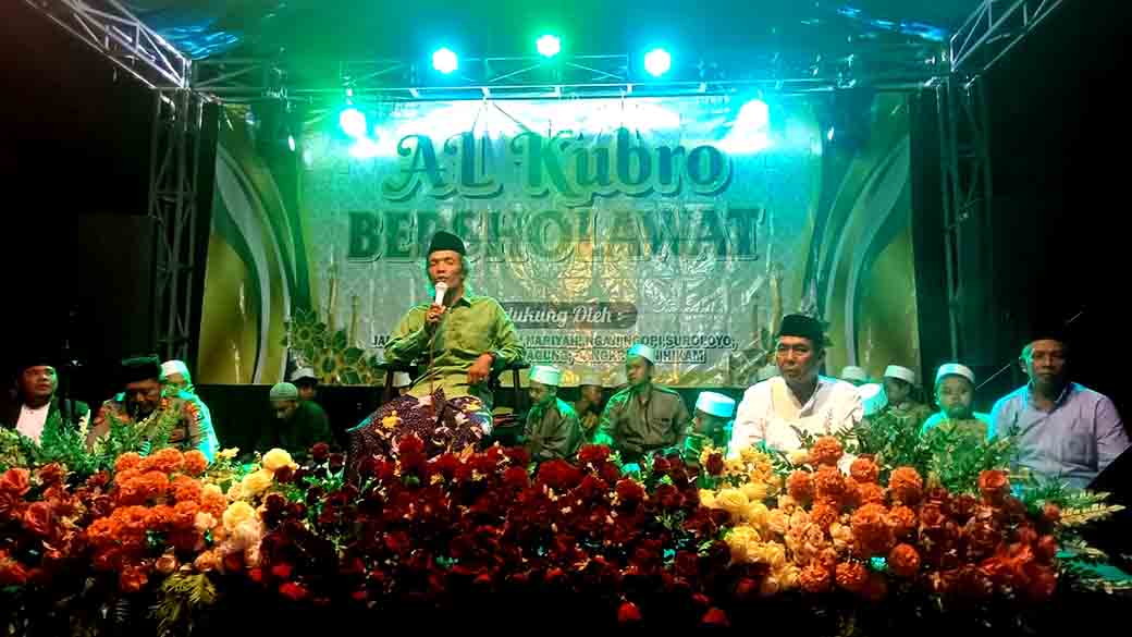 Dalam Rangka Memperingati Maulid Nabi Muhammad S.a.w Ponpes Al Kubro Gelar Pengajian Umum Dan Sholawat