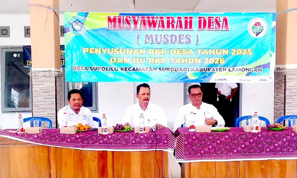 Desa Sukolilo Adakan Musyawarah Desa Untuk Penyusunan Rkp Desa 2025 Dan Du Rkp Desa 2026