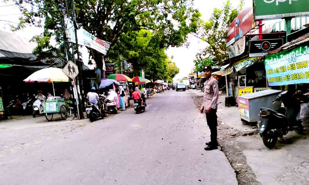 Giat Pengamanan Commander Wish Di Simpang Tiga Pasar Miru Kecamatan Sekaran