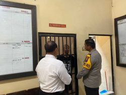 Sidak Rutan, Kapolres Kediri Imbau Tahanan Jaga Kebersihan dan Kesehatan