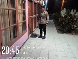 Jelang Pilkada 2024 Anggota Polsek Laren Patroli Oprasi Mantap Praja Semeru Dengan Sasaran Kantor PPK