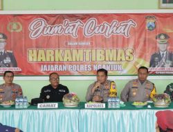 Polres Nganjuk Intensifkan Jumat Curhat untuk Cooling System Jelang Pilkada Serentak 2024