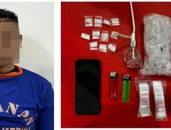 Polres Kediri Ringkus Pengedar Sabu-Sabu Asal Nganjuk