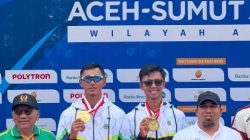 Denri Maulidzar Borong Tiga Emas Lewat Cabor Dayung Rowing di PON XXI Aceh Sumut