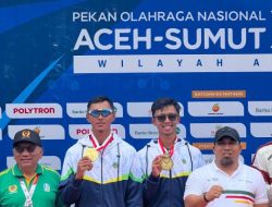 Denri Maulidzar Borong Tiga Emas Lewat Cabor Dayung Rowing di PON XXI Aceh Sumut