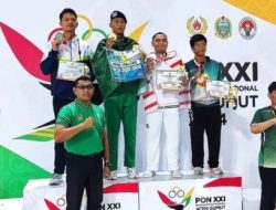 Atlet Taekwondo Polda Jawa Timur Raih Medali Emas di PON XII