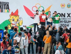 Atlet Taekwondo Polri Koleksi Emas, Perak dan Perunggu di PON XXI Aceh Sumut