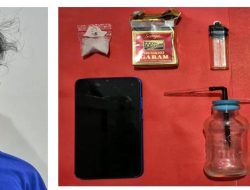 Tak Berkutik, Pengedar Sabu-Sabu di Gampengrejo Diringkus Polisi