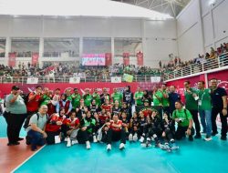 Tim Voli Putri Jatim Maju Final Setelah Taklukkan Tim Voli Jakarta 3 – 1 di Semifinal PON XXI Meda