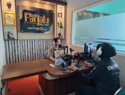 Polres Kediri Talkshow Bahaya Penyalahgunaan Narkoba dan Medsos Jelang Pilkada di Radio
