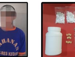 Edarkan Pil Dobel L, Dua Pria di Gampengrejo Dibekuk Polisi