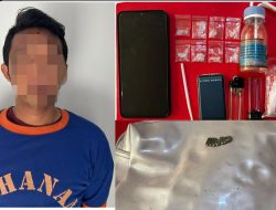 Polres Kediri Ringkus Pengedar Sabu-Sabu di Wates