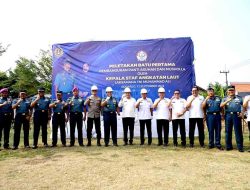 KSAL dan Plt. Bupati Sidoarjo Hadiri Peletakan Batu Pertama Pembangunan Yasbhim 3