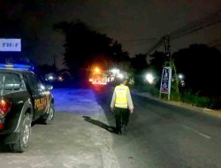 Patroli Blue Light Guna Antisipasi Gesekan Antar Perguruan Silat di Wilayah Hukum Polsek Sekaran