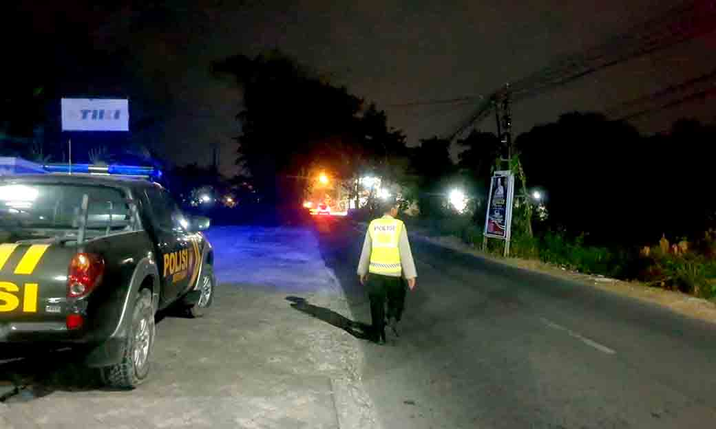 Patroli Blue Light Guna Antisipasi Gesekan Antar Perguruan Silat Di Wilayah Hukum Polsek Sekaran