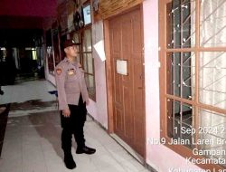 Patroli Oprasi Mantap Praja Yang di Lakukan Anggota Polsek Laren Dengan Sasaran Kantor PPK Serta Panwascam