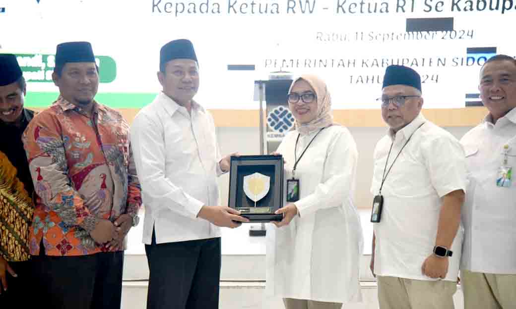 Pemkab Sidoarjo Proteksi 10.931 Ketua Rt Rw Dengan Bpjs Ketenagakerjaan