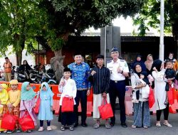 Plt. Bupati Sidoarjo Hadiri Apel Harhubnas 2024 dan Berikan Santunan kepada Anak Yatim Piatu