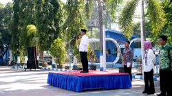 Plt. Bupati Sidoarjo, Subandi Pimpin Apel Pagi di Perumda Delta Tirta