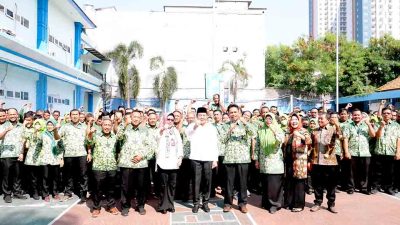 Plt. Bupati Sidoarjo, Subandi Pimpin Apel Pagi Di Perumda Delta Tirta 2