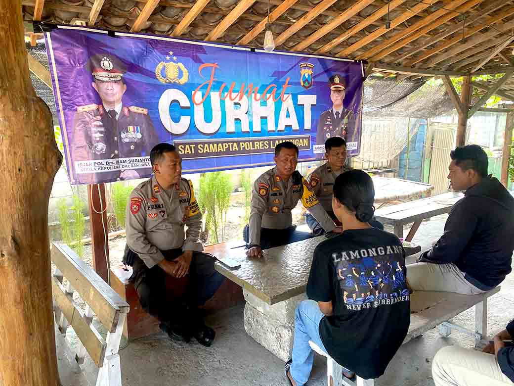 Polres Lamongan Gelar Jumat Curhat