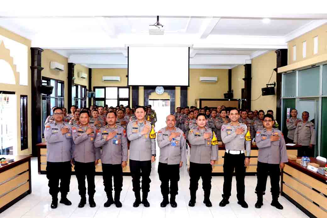 Polres Lamongan Gelar Pembinaan Teknis Bhabinkamtibmas Oleh Ditbinmas Polda Jatim