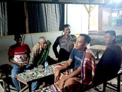 Polsek Sekaran Gelar Patroli Dialogis Serta Himbauan Kamtibmas di Warung Kopi di Wilayah Kecamatan Sekaran