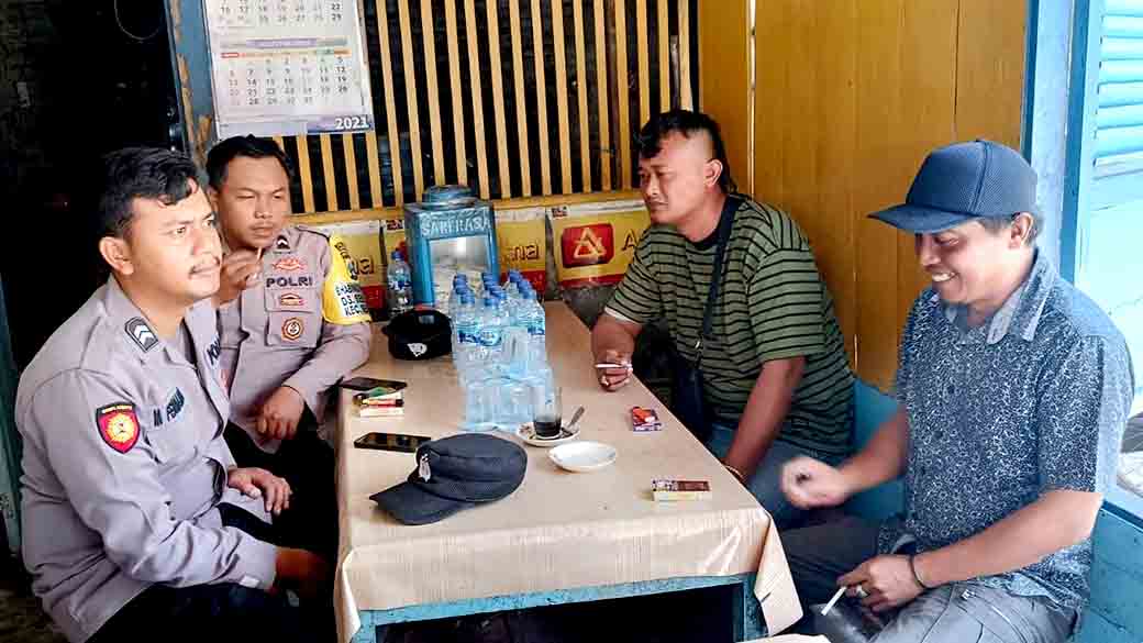 Polsek Sekaran Gelar Patroli Dialogis Siang Hari