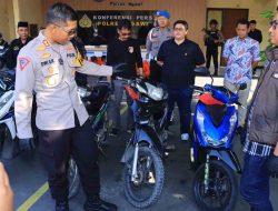 Pura-pura Cari Rumput Tapi Curi Motor, Paman Bersama Keponakan Diamankan Polres Ngawi
