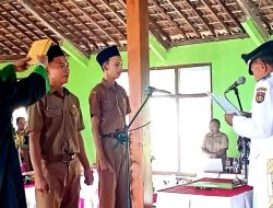 Sempat Jadi Polemik, Akhirnya Kades Gentong Lantik Kasun Dawungan Dan Sidorejo