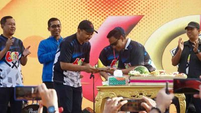 Spektakuler Hut Ke 60 Tahun, Grisa Gelar Acara Jalan Sehat Lintas Alumni. 3