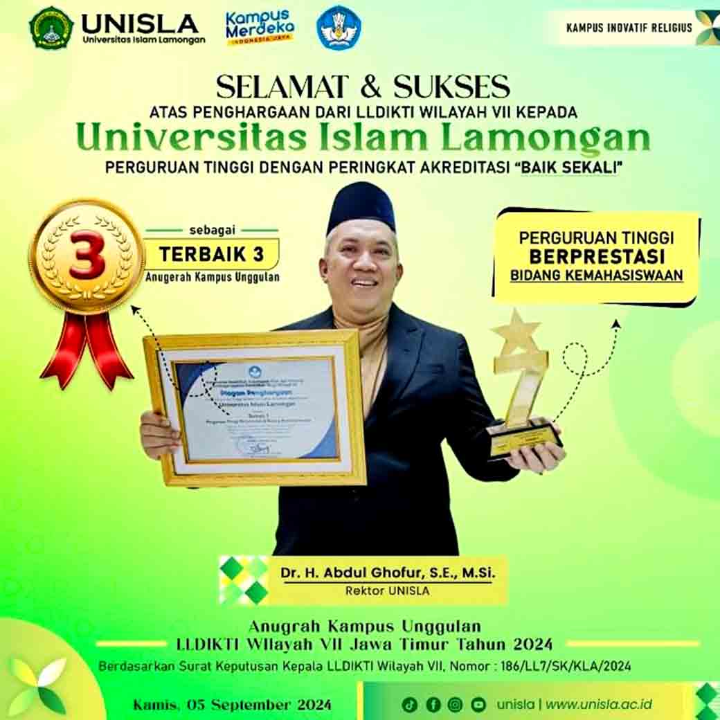 Unisla Kampus Inovatif Dan Religius