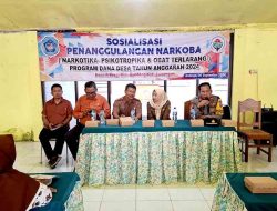 Upaya Putus Rantai Peredaran Narkoba, Kapolsek Sambeng Sosialisasikan Penyalahgunaan Narkoba di Desa Ardirejo