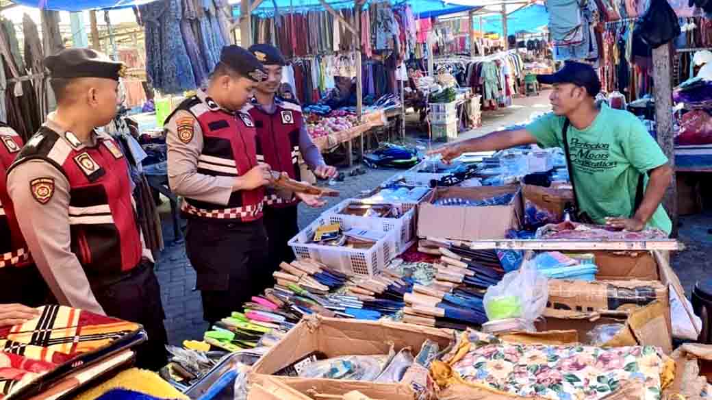 Waspadai Peredaran Uang Palsu Di Wilayahnya, Polres Takalar Giat Lakukan Patroli
