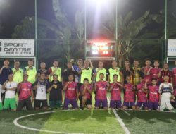 Cooling System Pilkada 2024, Polres Pasuruan Kota Gelar Mini Soccer Bareng Media