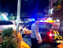 Anggota Polsek Sekaran Laksanakan Patroli Blue Light Guna Antisipasi Gesekan Antar Perguruan Silat