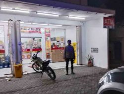 Antisipasi Kejahatan Malam Hari di Obyek Vital Anggota Polsek Sekaran Laksanakan Harkamtibmas