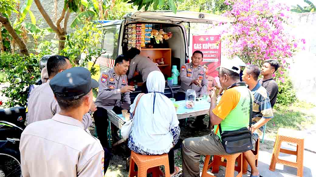 Cooling System Wujudkan Pilkada 2024 Damai, Polres Madiun Kota Gelar Gas Kopling