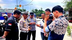 Dishub Kab. Tangerang Gelar Operasi Penertiban Angkutan Barang Tambang Di Perbatasan Serang Tangerang.