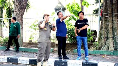 Gencarkan Geber, Pjs. Bupati Sidoarjo Ajak Masyarakat Jaga Kebersihan Sungai Pelayaran Tawangsari Dan  Alun Alun 2