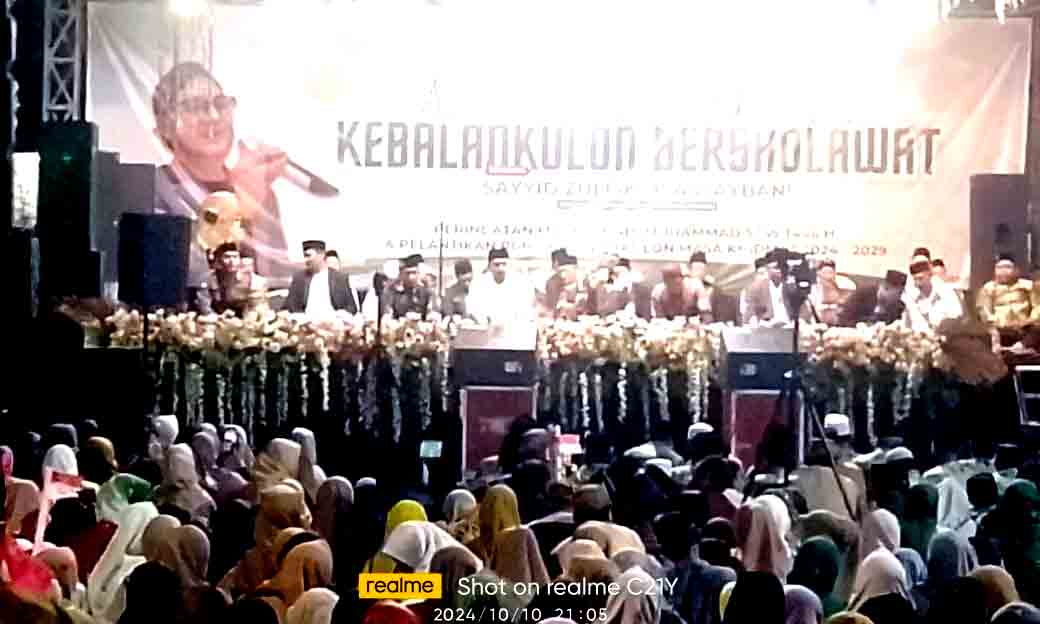 Giat Pengamanan Gebyar Sholawat Dalam Rangka Peringatan Maulid Nabi Muhammad Saw. 1446 Hijriyah