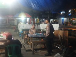 Anggota Polsek Sekaran Rutin Gelar Patroli Dialogis Malam Hari
